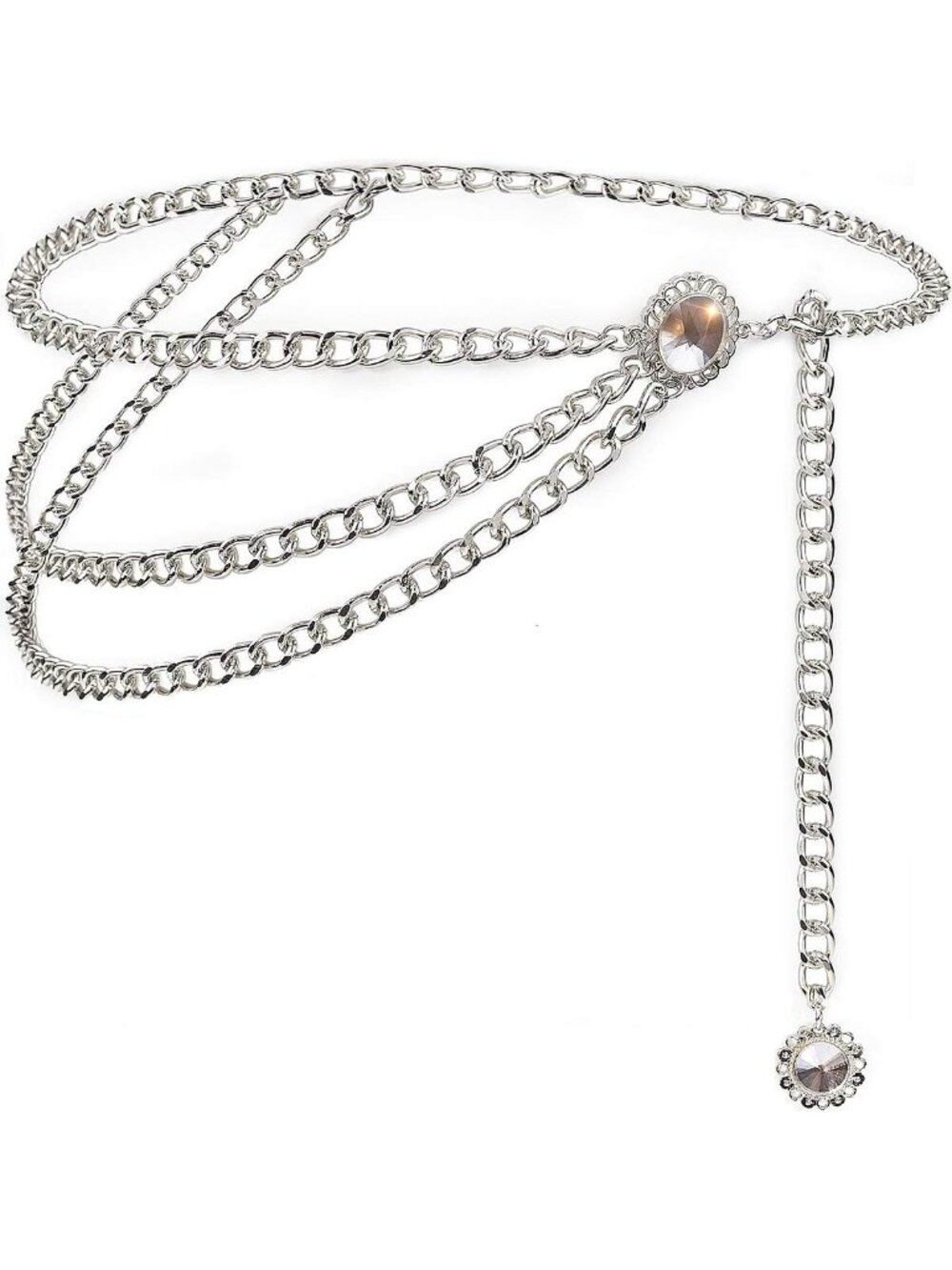 Stylish Multilayer Waist Chain Belt for Women | Trendy Body & Belly Chain